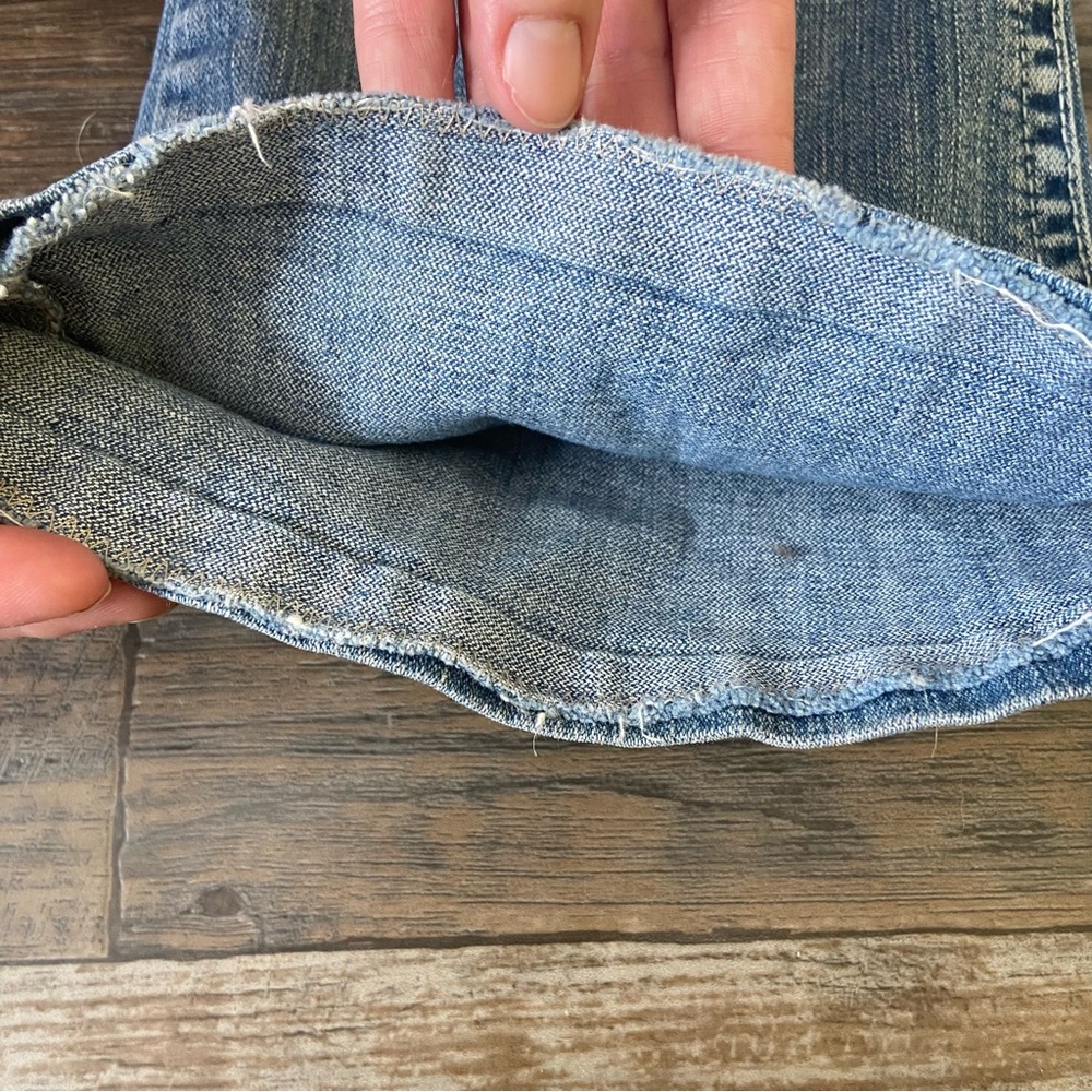 Silver Tuesday Jeans Light Blue Flare Denim altered - Picture 6 of 13